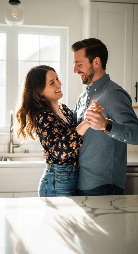 Dancing In The Kitchen pose reference photo