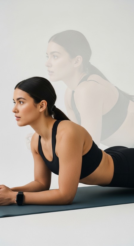 Forearm Plank Hold pose reference photo
