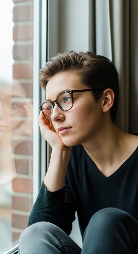 Window Seat Wanderer pose reference photo